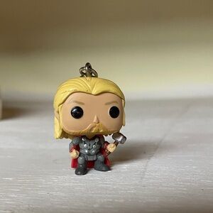 Miniature Thor Avengers Keychain Funko Pop